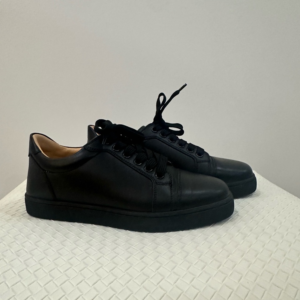 Classic Black Christian Louboutin Sneakers